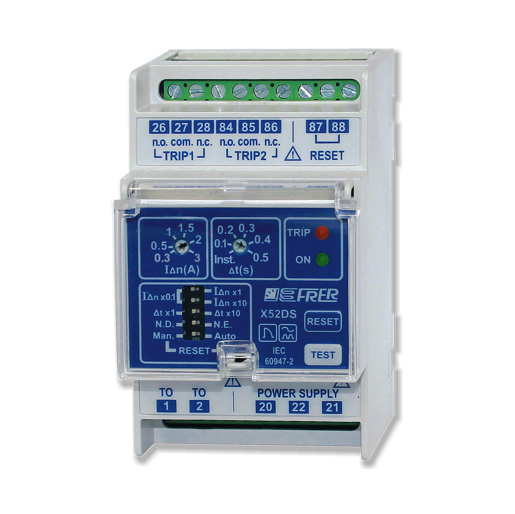 Type A/AC ELR - 3 DIN rail modules